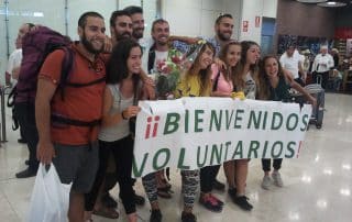 Vuelven los voluntarios de Guatemala